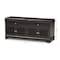 Baxton Studio Leo Modern Dark Brown Wood 2-Drawer Shoe Storage Bench 142-8038 - alternate 7